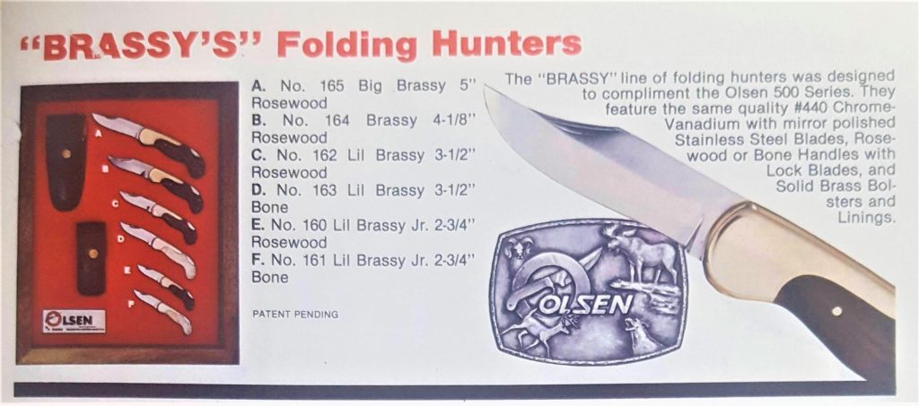 Olsen Brassy Flyer, Made in Japan